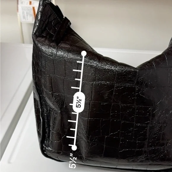 Furla Crocodile-Embossed Women's Bag - Picture 6 of 16